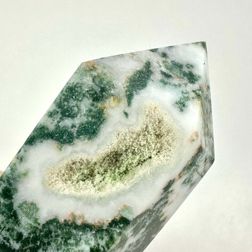 Dobbelt termineret Mos Agat