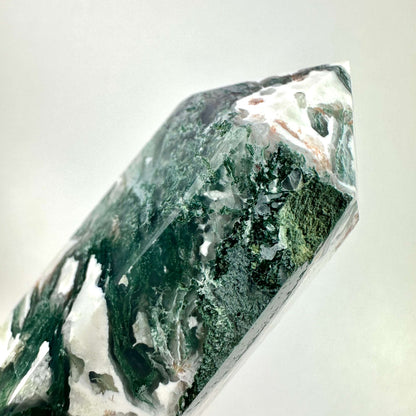 Dobbelt termineret Mos Agat