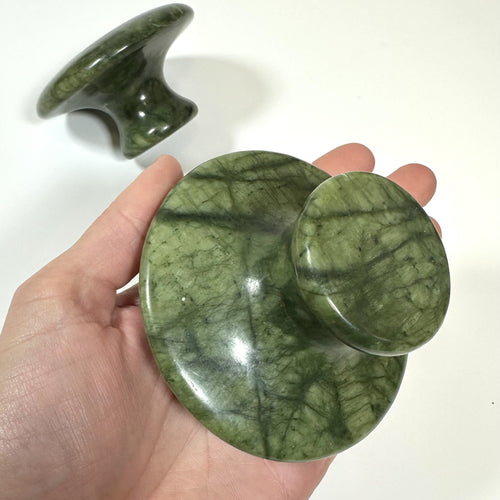 Grøn Jade mushroom xl