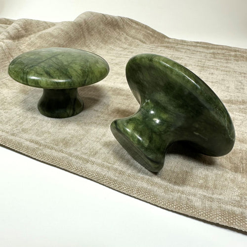 Grøn Jade mushroom xl