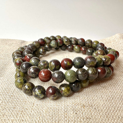 Drageblod armbånd 6mm