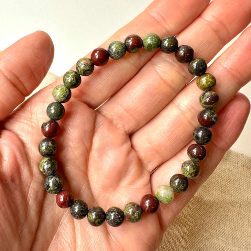 Drageblod armbånd 6mm