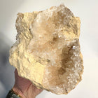 Gul calcit geode
