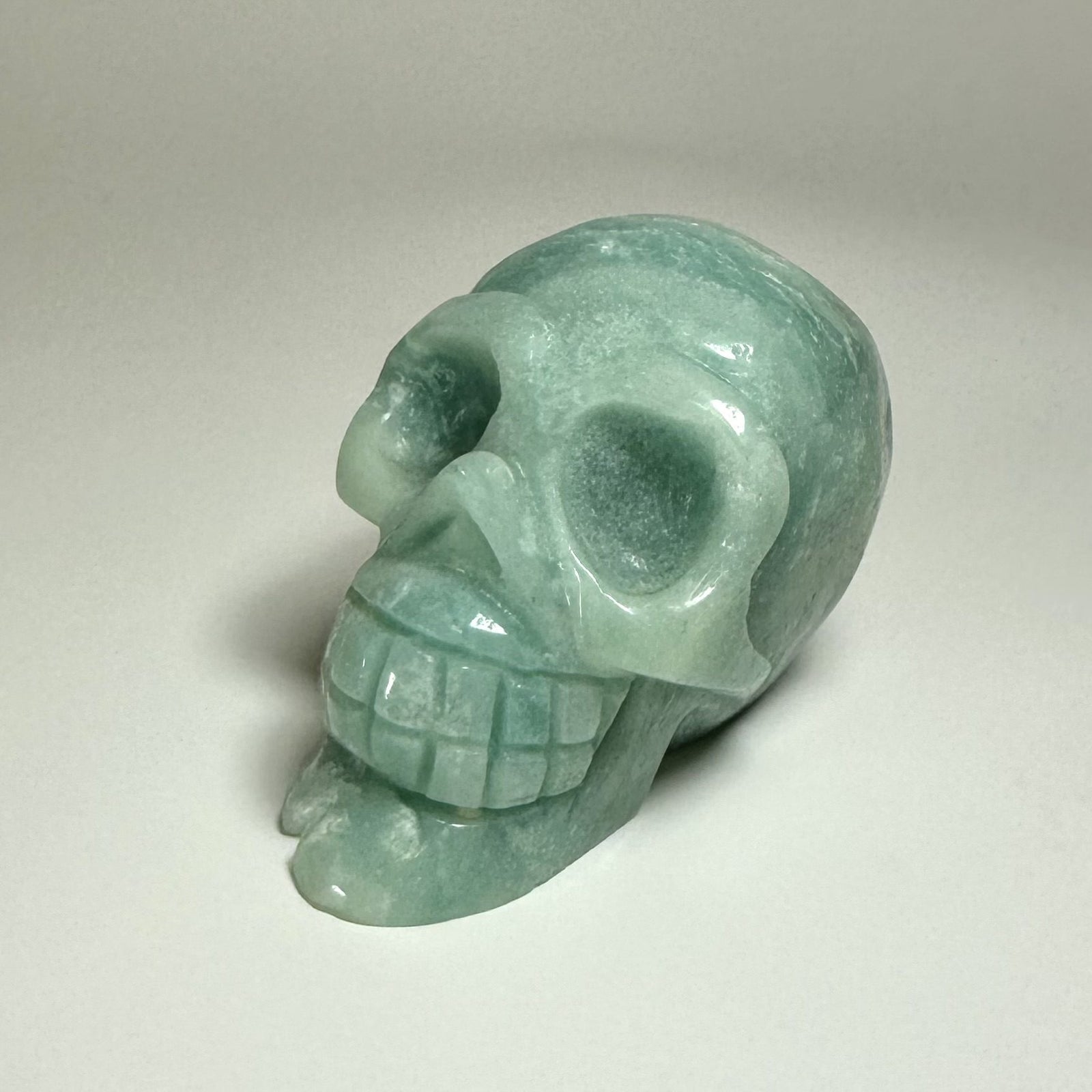 Amazonit skull