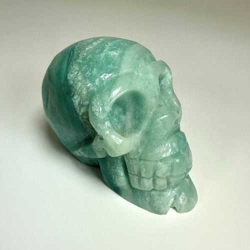 Amazonit skull