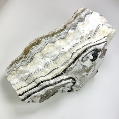 Rå Zebra Calcit