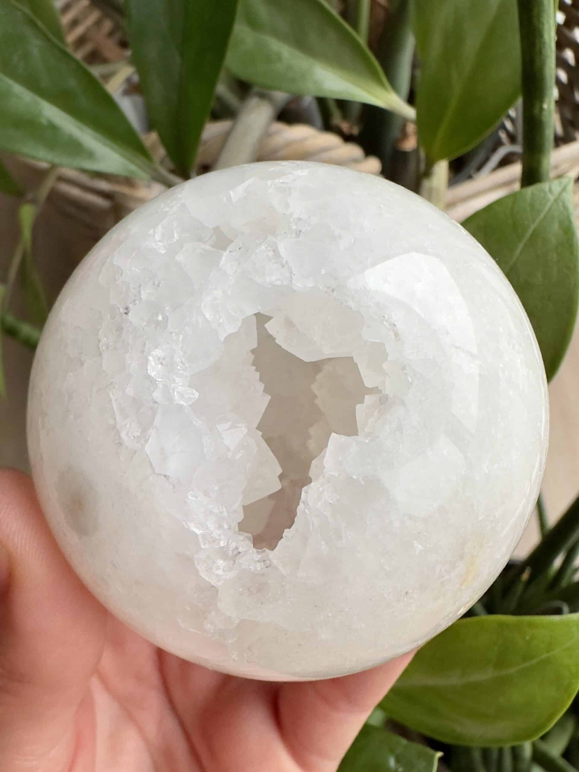 Druzy Kvarts kugle nr3