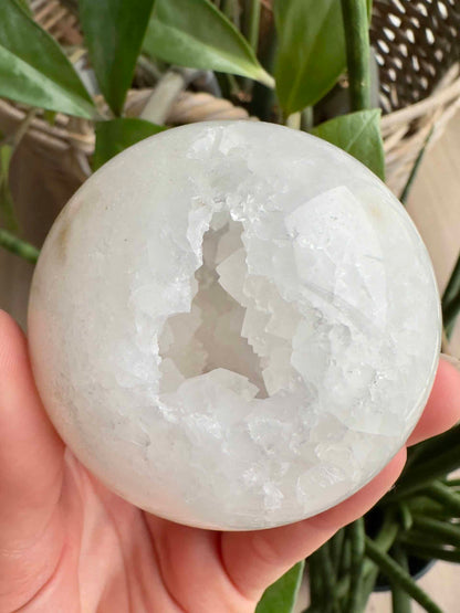 Druzy Kvarts kugle nr3