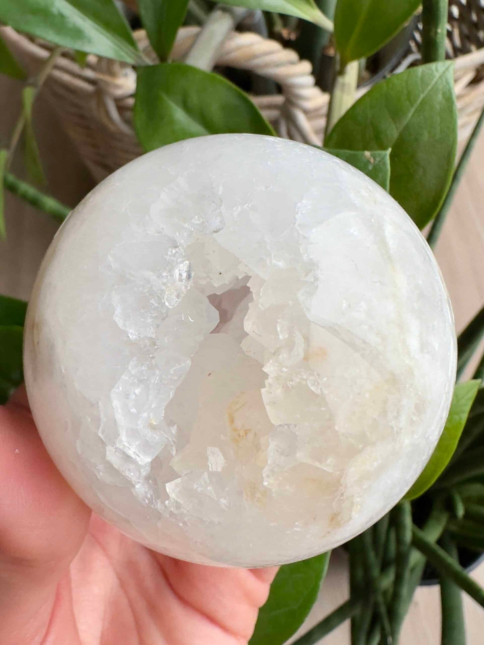 Druzy Kvarts kugle nr2