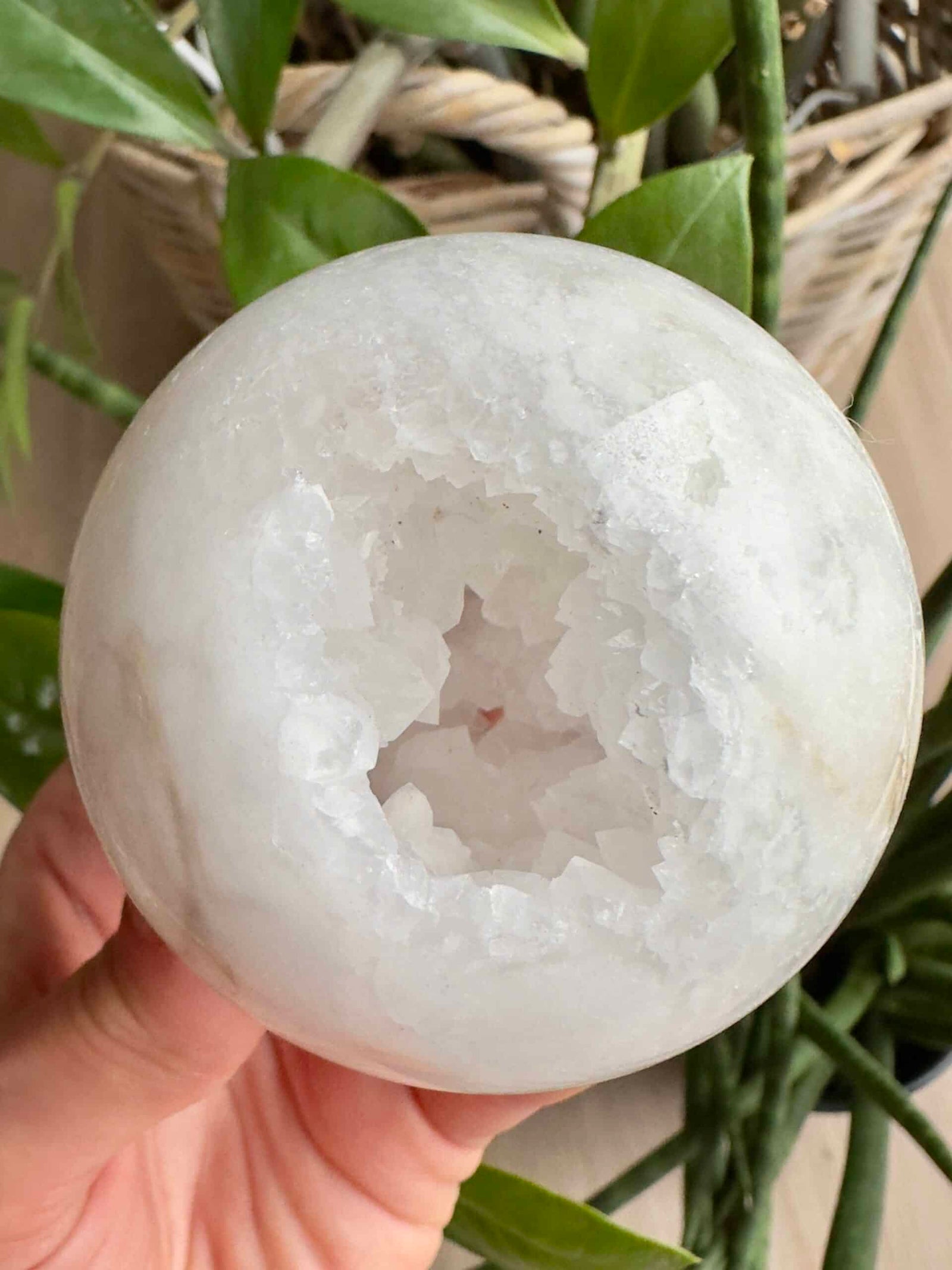 Druzy Kvarts kugle nr1