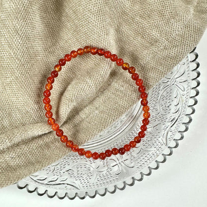 Karneol armbånd