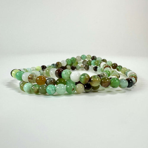 Chrysopras armbånd 5mm