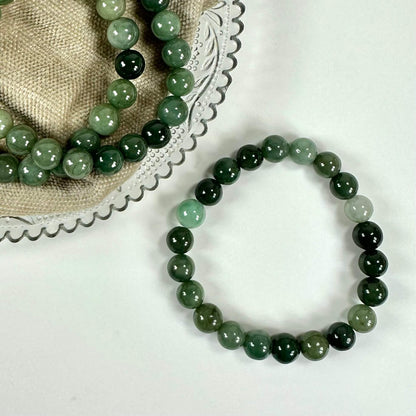 Burma jade armbånd 9mm