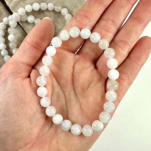 Månesten armbånd 8mm