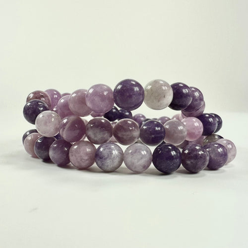 Lepidolit armbånd 8mm