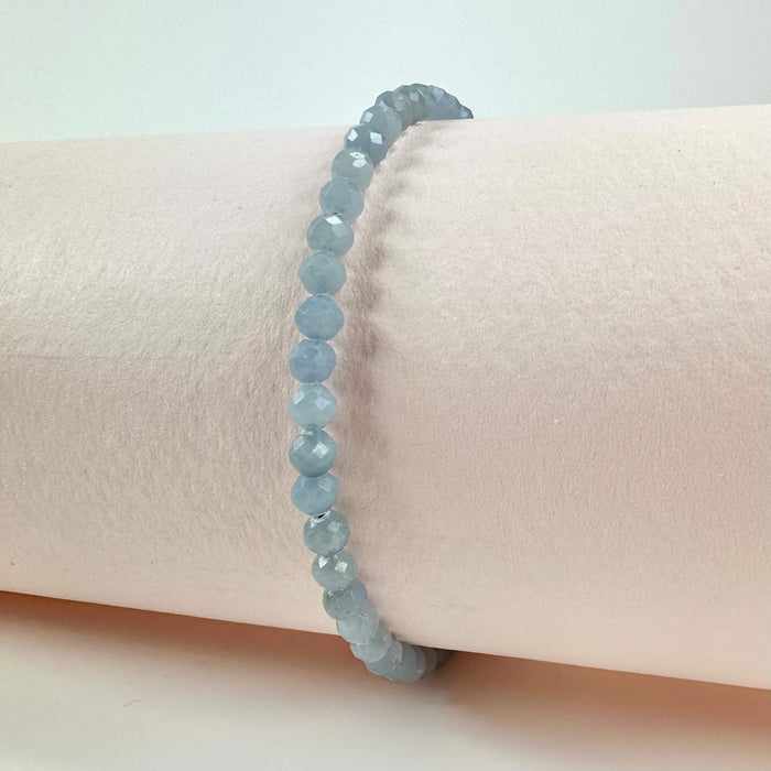 Tanzanit armbånd 4mm