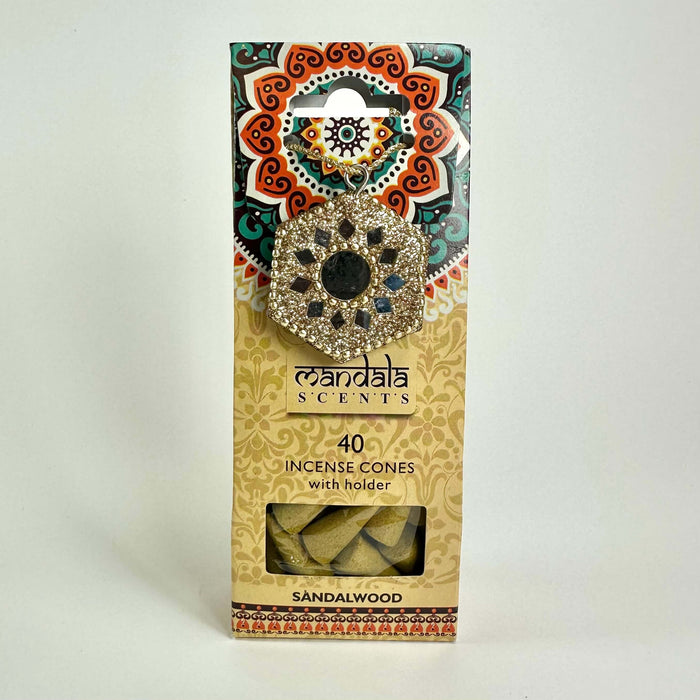 Mandala Sandalwood røgelseskegler