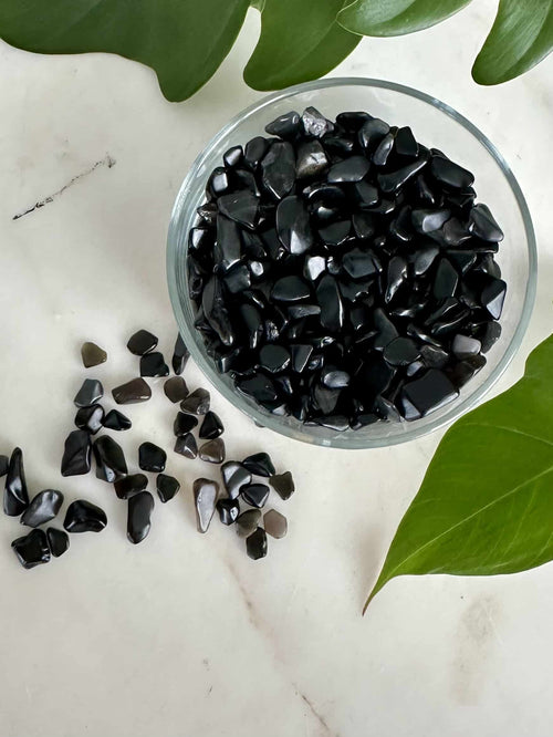 Sort obsidian chips