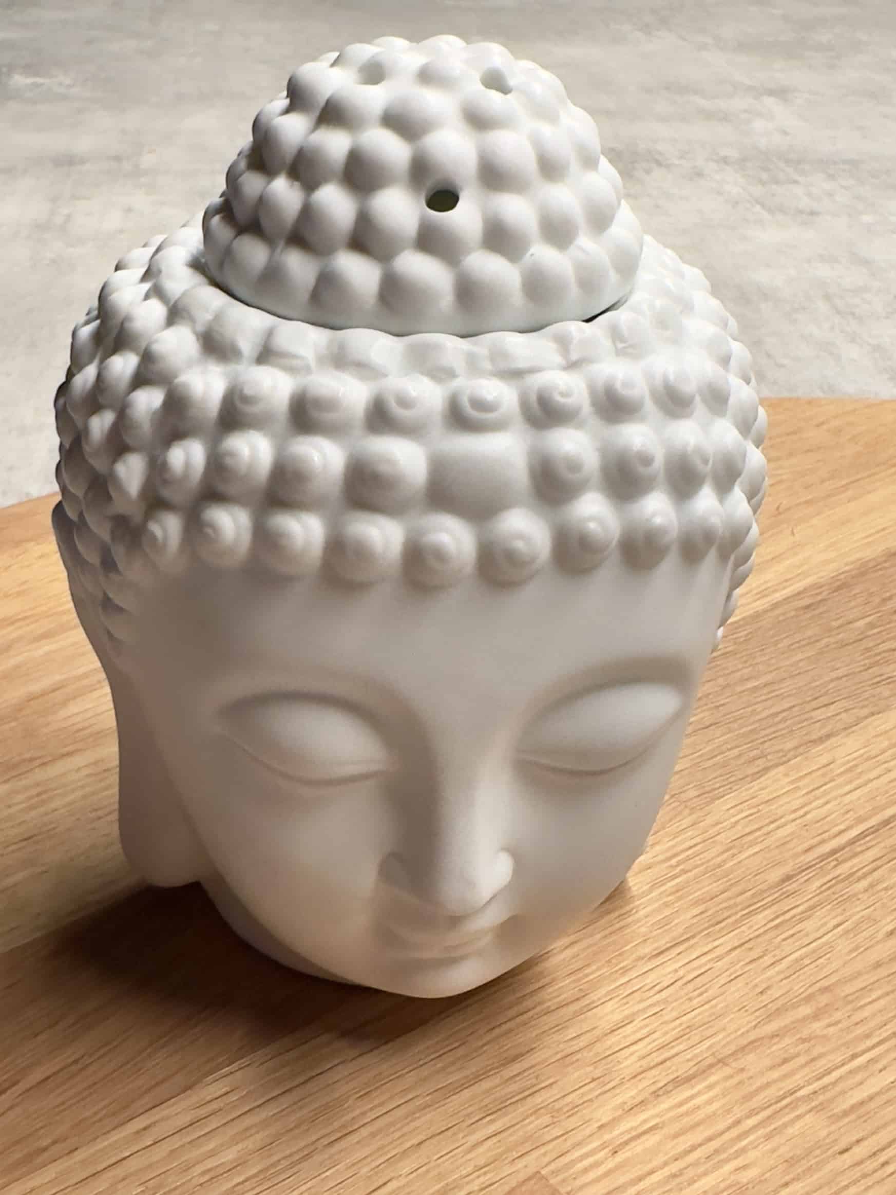 Voksbrænder med Buddha
