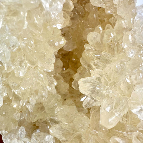 Gul calcit geode