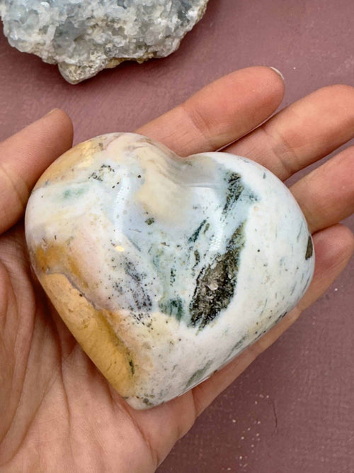 Jaspis Polychrome hjerte