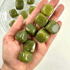 Grøn jade lommesten