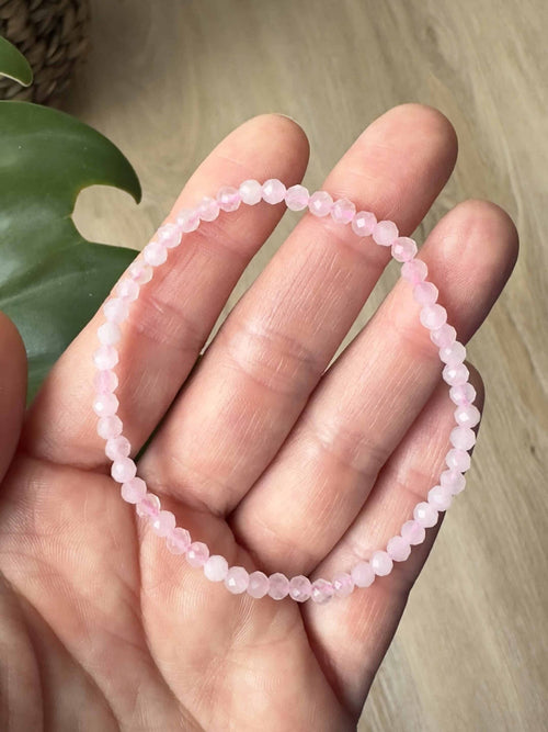 Rosenkvarts armbånd