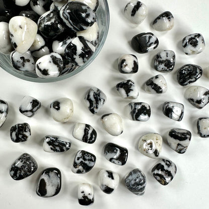 Marmor zebra lommesten