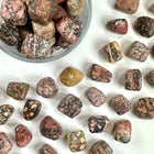 Jaspis leopard lommesten