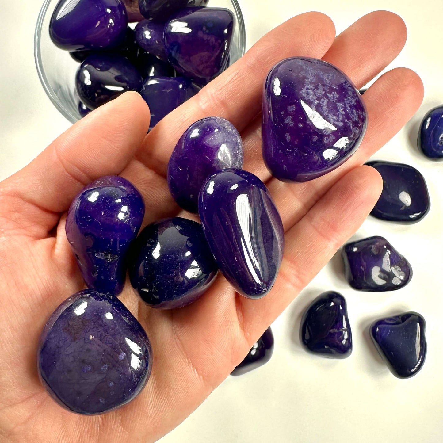 Lilla agat lommesten