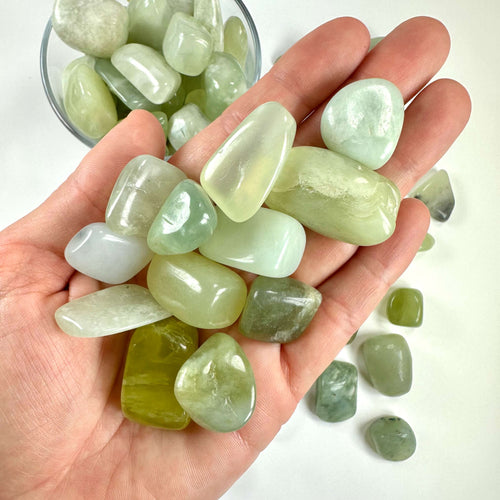 Grøn jade lommesten