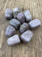 Lepidolit kvarts lommesten