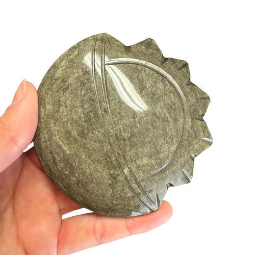 Guld Obsidian sol og måne