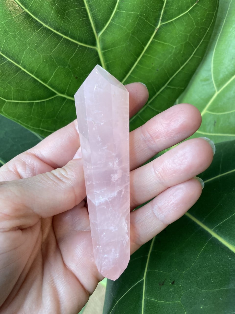 Dobbelt termineret Rosenkvarts