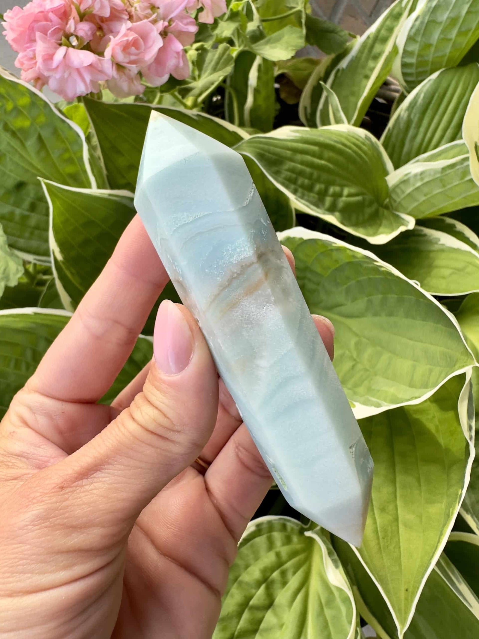 Dobbelt termineret Amazonit