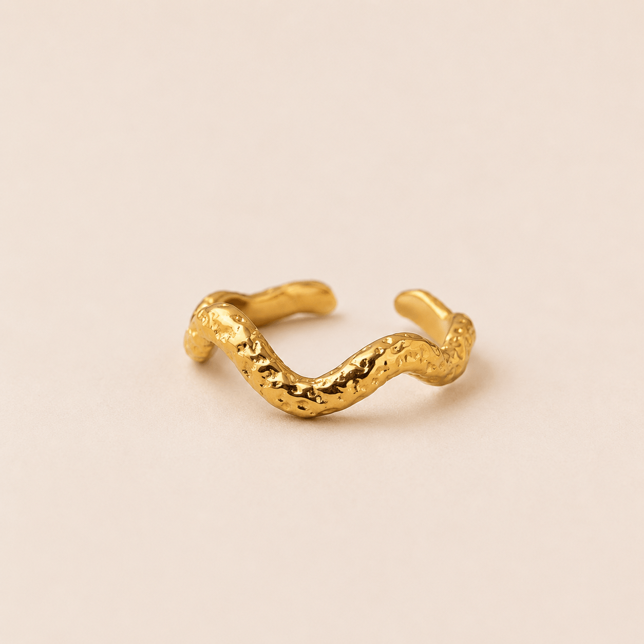 Sira fingerring - gylden