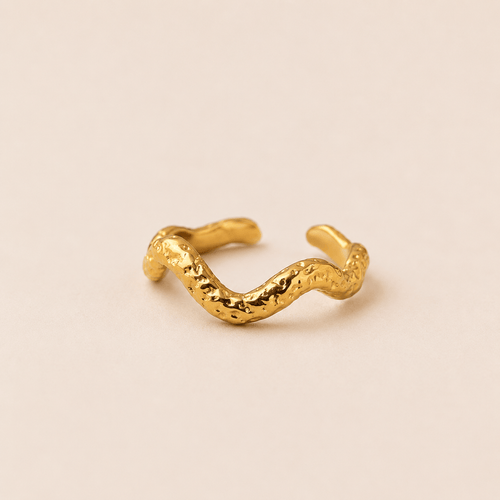 Sira fingerring - gylden