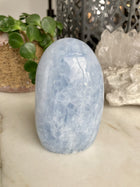 Blå Calcit free form