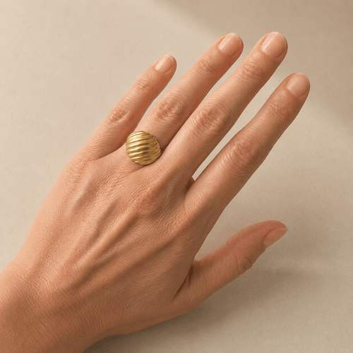 Summer ring  - gylden