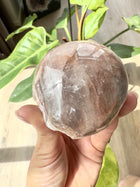 Hæmatit kvarts delvist poleret