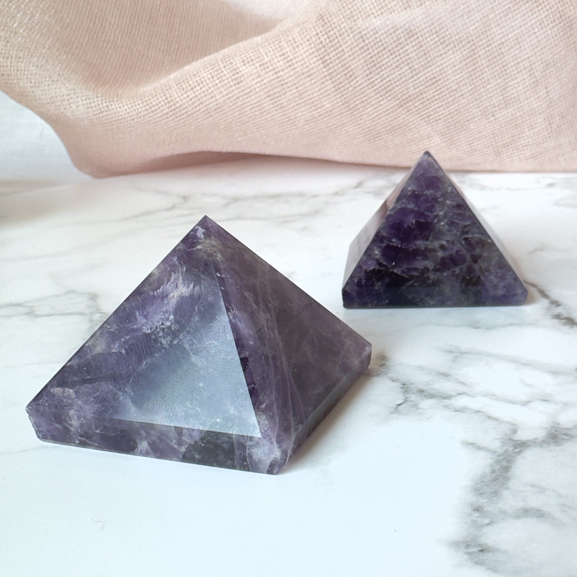 Ametyst pyramide