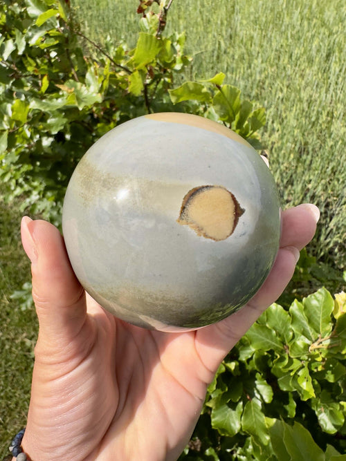 Jaspis Polychrome kugle