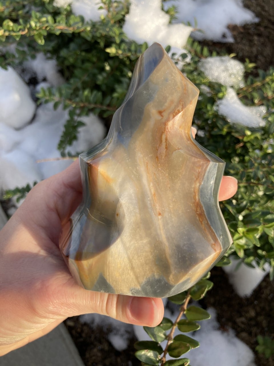 Jaspis Polychrome flamme