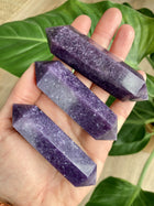 Dobbelt terminerede Lepidolit spidser