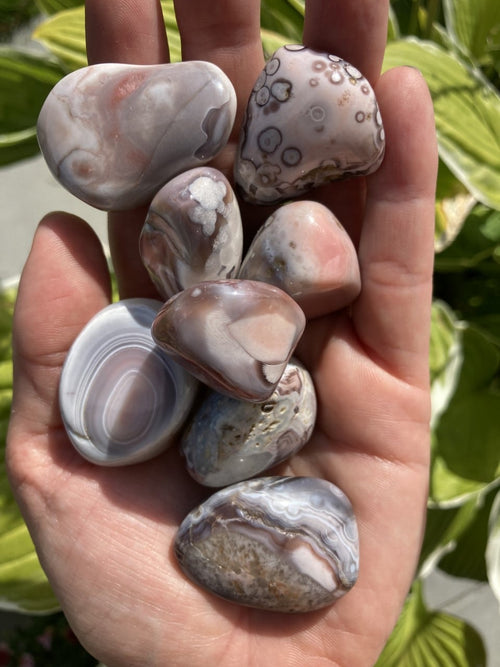Agat pink botswana
