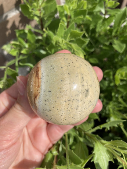 Jaspis Polychrome kugle