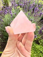 Rosenkvarts pyramider