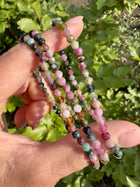 Turmalin vandmelon armbånd